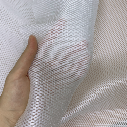 Сетка 3D трехслойная Air mesh 160 гр/м2, цвет Белый   в Великом Новгороде